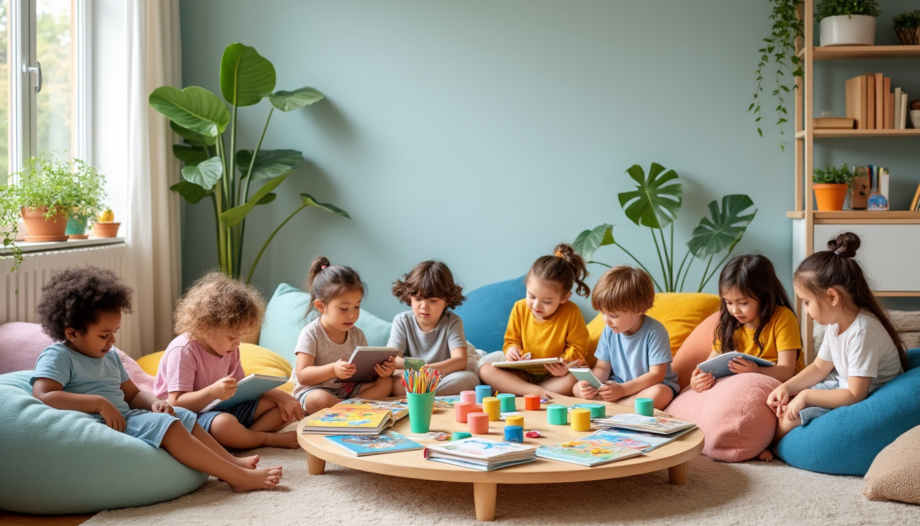 Des jeux doux pour renforcer le lien chez les enfants introvertis